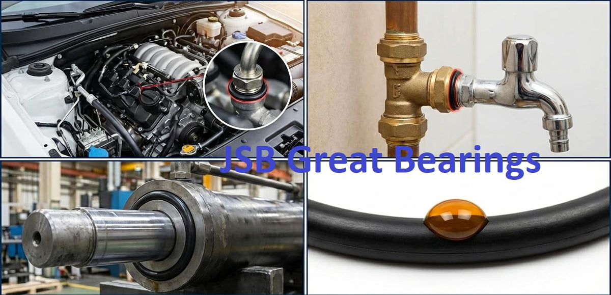 (Qty.10) O-Ring Seals 252 132.94x3.53 NBR for Cylinders Shaft Nozzles Engines Pipe Joints AS568-252