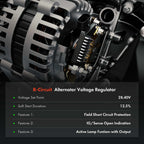 A-Premium 28.4V Alternator Voltage Regulator Compatible with Chevrolet