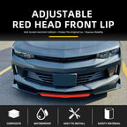 Universal Front Lip Spoiler Splitter Front Bumper Lip Adjustable