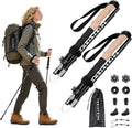 Trekking Poles Aviation Grade Aluminum Alloy-Strong Lightweight Collapsible Walking Sticks for Hiking Poles for