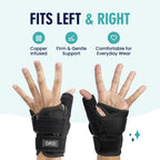 Copper Thumb and Wrist Brace, 1 Brace