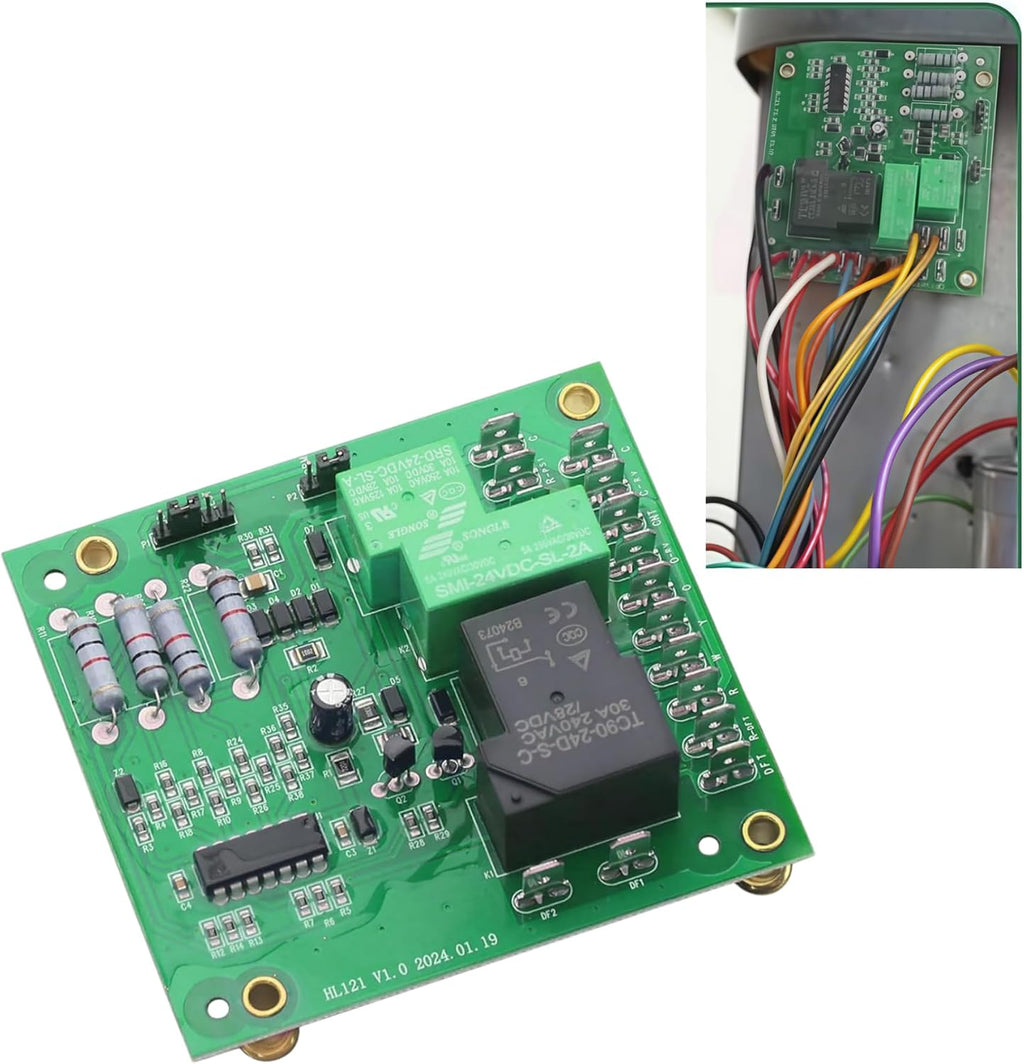 Upgrade PCBDM133S Defrost Control Board for Goodman Furnace Replacement Circuit Boards, Compatible With Multiple HVAC Systems