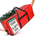 Christmas Tree Storage Bag, Fits for 4.5-7 ft Xmas Artificials | Zippered Bag with Reinforced Carrying Handles and