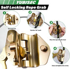 Vertical Lifeline Assembly 150FT, Fall Protection Rope Safety Lanyard