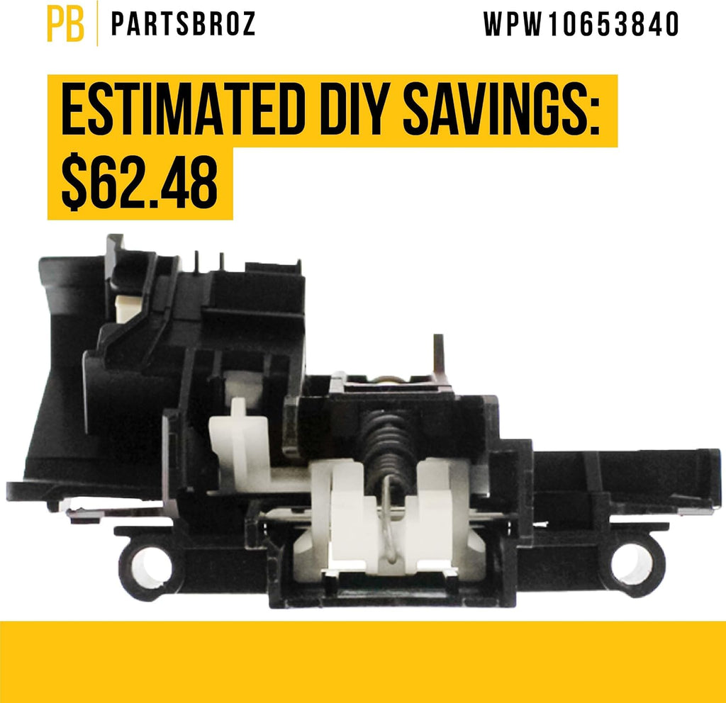 Dishwasher Door Latch for Whirlpool WDT710PAYE6