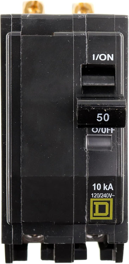 Bolt On Circuit Breaker 2P 50 Amp 120/240VAC/48VDC
