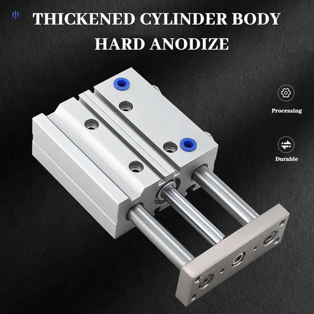 TCM12 Airtac Type Compact Guide Cylinder 1Pcs(Stroke 10mm)