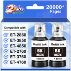 Compatible Ink Refill Bottles Replacement for EPSON 502 Ink Refill Bottles