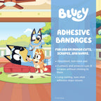 Dr. Bluey Kids Adhesive Bandages, 3 Assorted Sizes, 100 Count