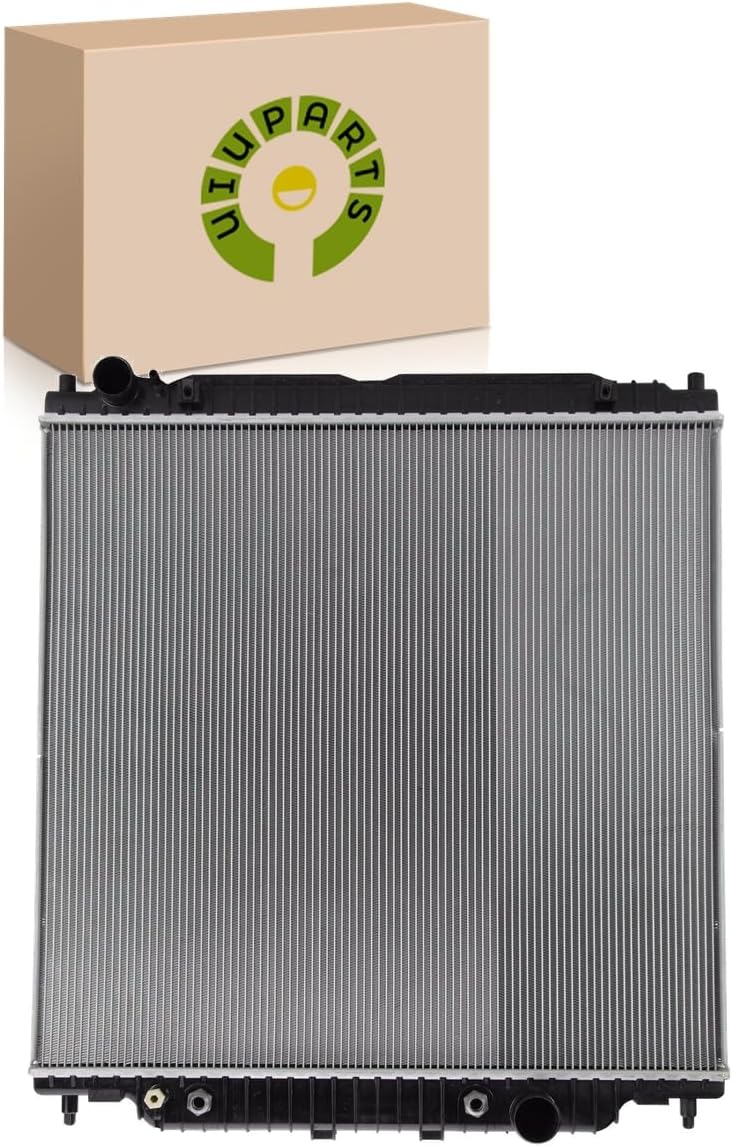 UIU Engine Coolant Radiator Only Compatible with Ford F-250 Super Duty 6.0L 2003-2007