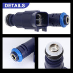 HiSport 4 PCS Fuel Injectors 3M6Z9F593BA 2.3L L4