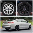 17" Wheel Skins for 2013-2016 Ford Fusion, Snap-on Design.
