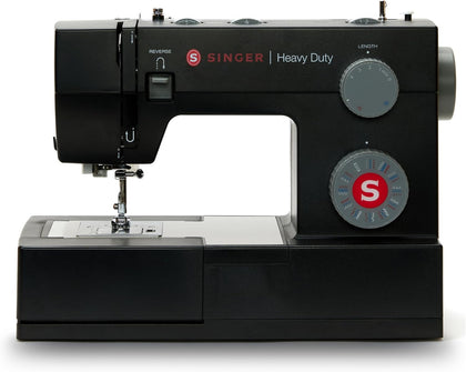 4432 (Black) High Speed Heavy Duty Sewing Machine + Accessory Kit | 32 stitches deliver 110 applications, 50% more