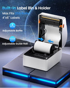 Bluetooth Thermal Label Printer with 750 Pcs Labels