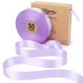 Lavender Satin Ribbon, 1 Inch, 50 Yards