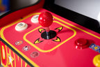 Classic Home Arcade Machine - 60 Retro Games - Tabletop and Bartop - Full Size LCD Screen, Buttons and Joystick (Red)