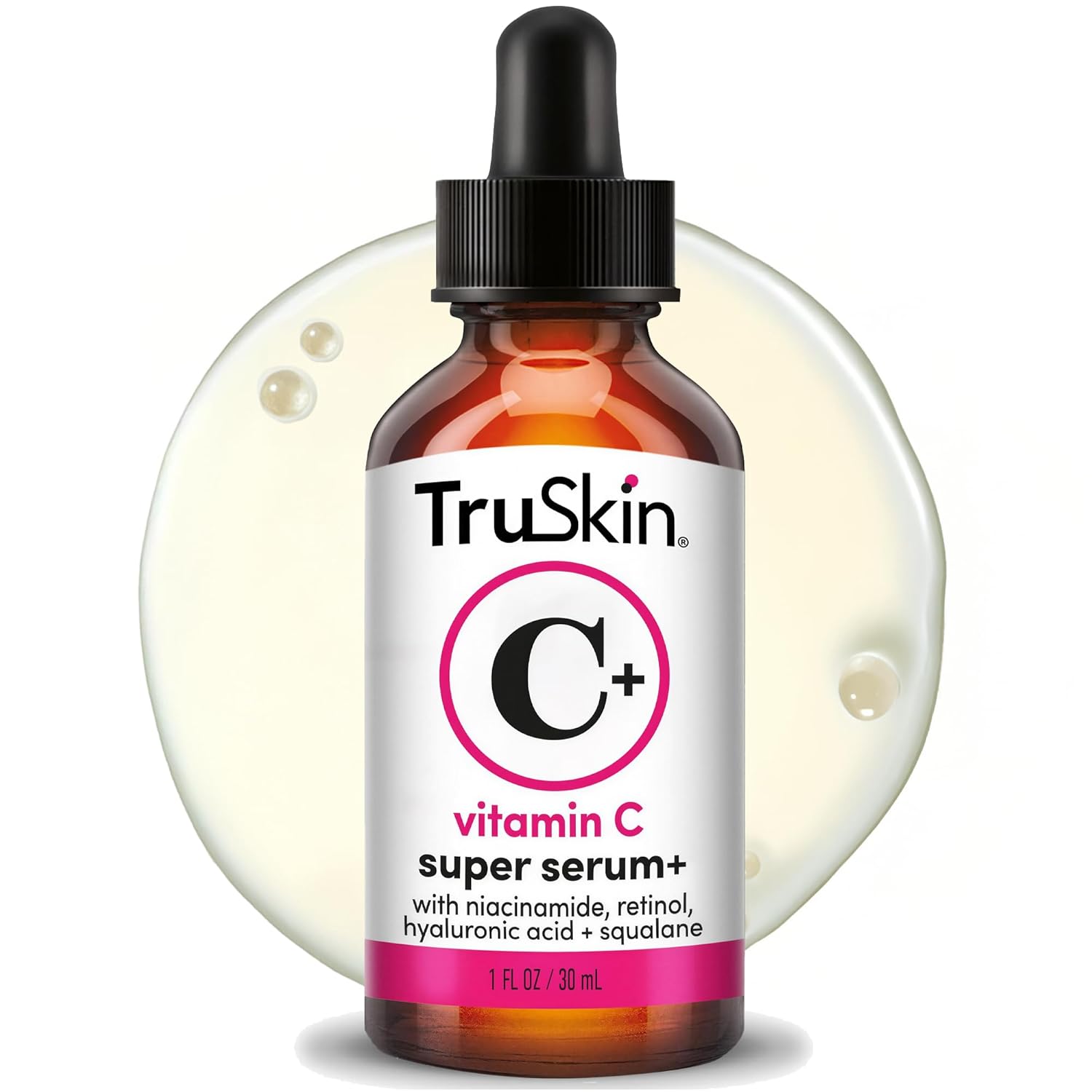 Vitamin C Super Serum for Face, 5 Skin Benefits, 1 fl oz | Vitamin C, Retinol, Niacinamide, Hyaluronic Acid and