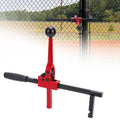 Chain Link Fence Stretcher Tool,15.8'' Metal Ratchet Wire Mesh Fence Tightener and Puller with Grooves,9'' Tension