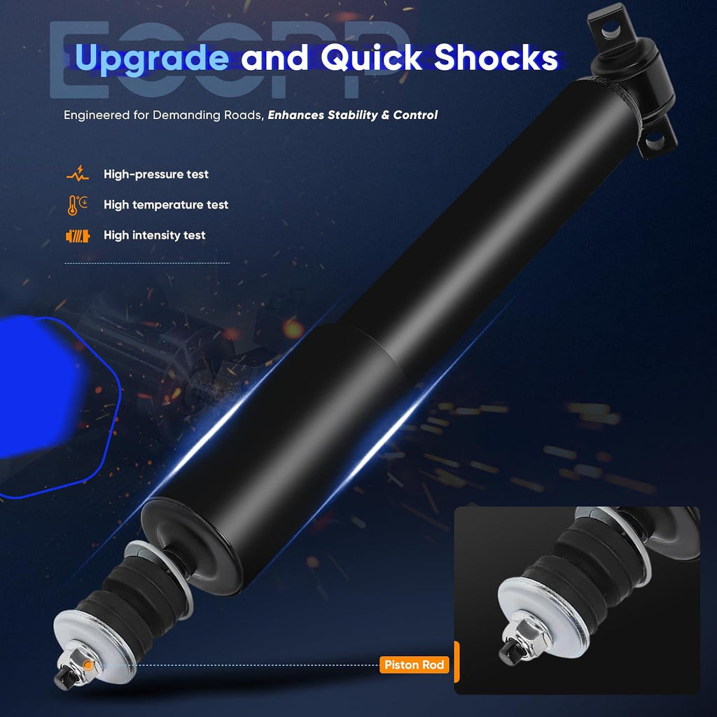 Front Shocks Absorbers, ECCPP Auto Shocks for Chevy Silverado 1500 1999-07