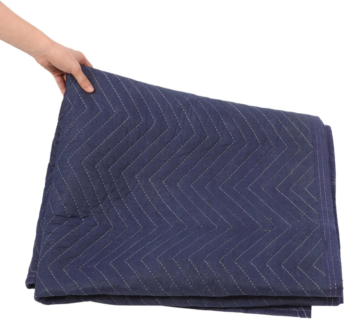 Blue Nonwoven Moving Blanket and Scratch Prevention