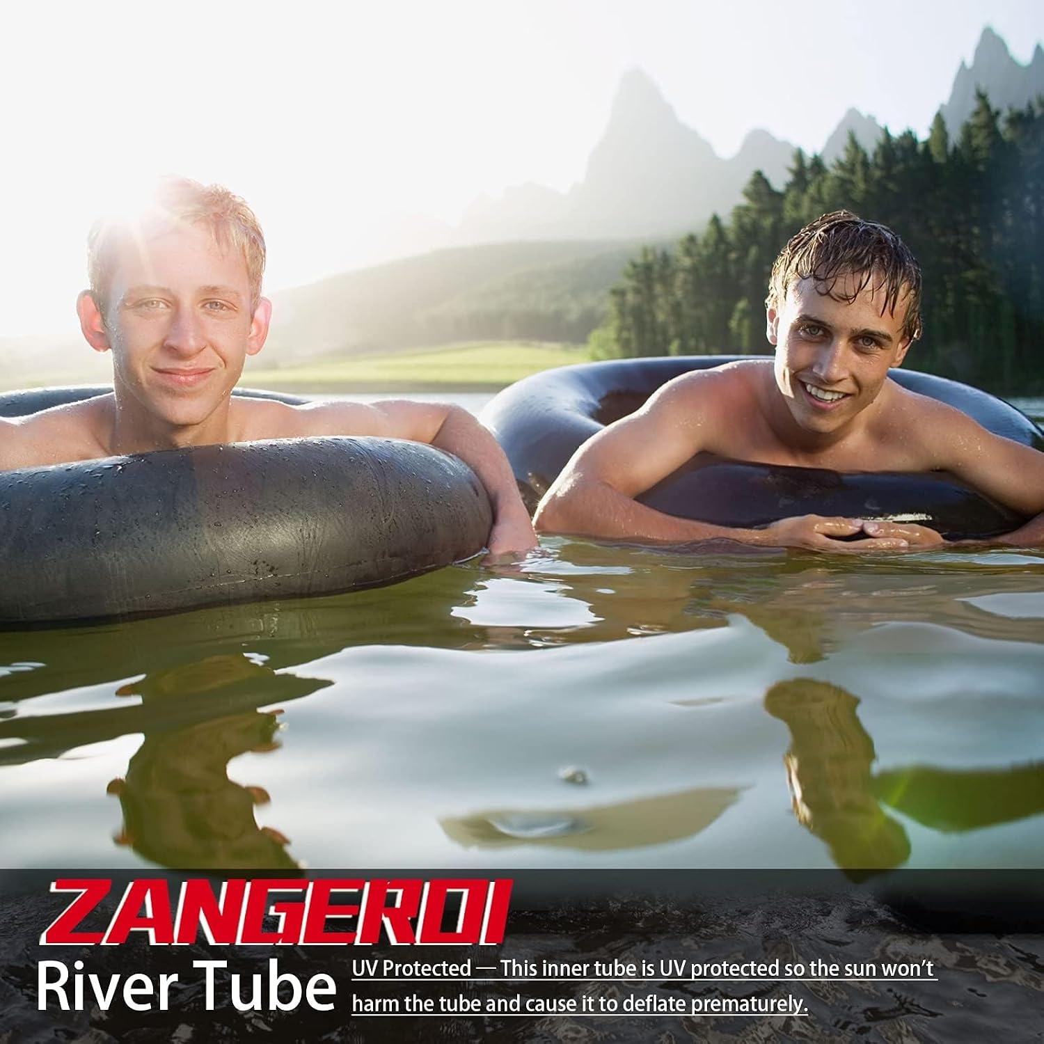 River Tube for Floating Heavy Duty Rubber Snow Tube | River Tube, Sledding Float | Pool Closing Inner Tube | Truck