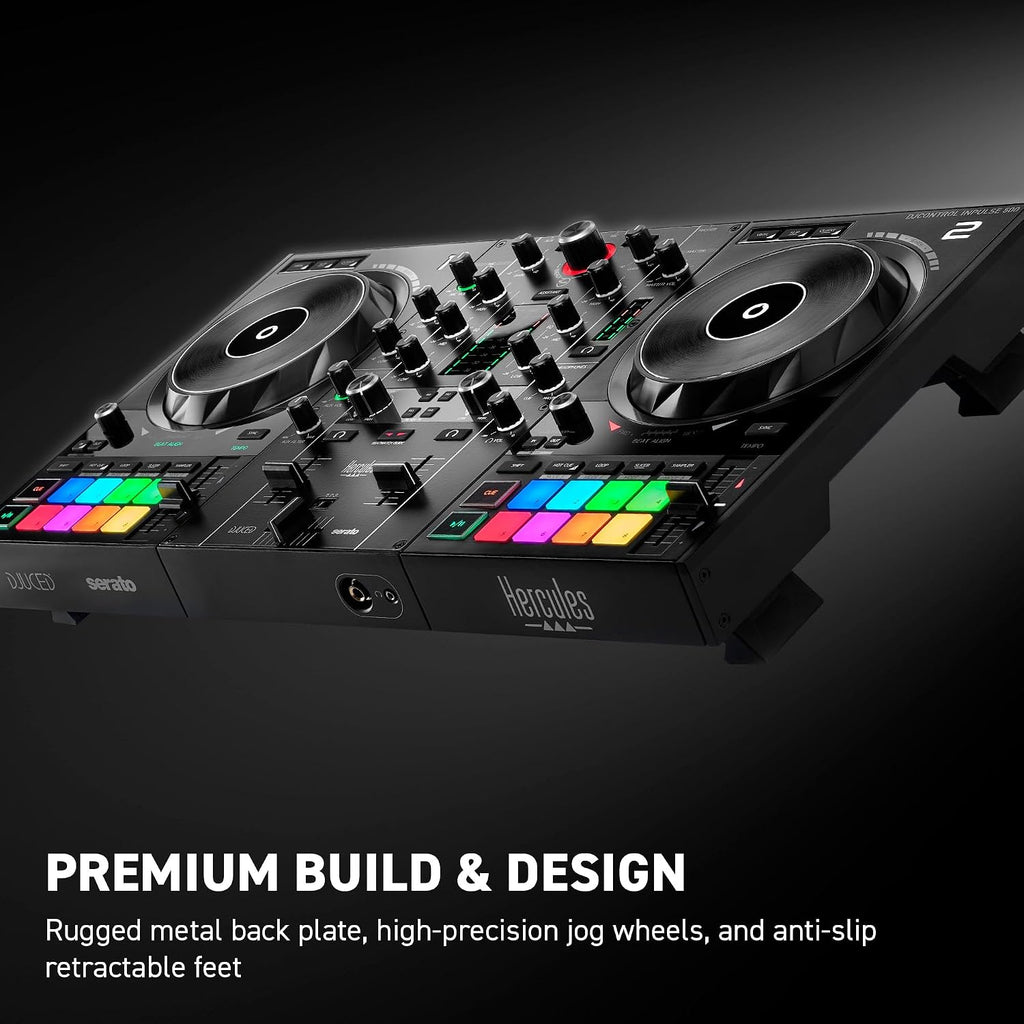 DJControl Inpulse 500: 2-deck USB DJ controller for Serato DJ and DJUCED (included)