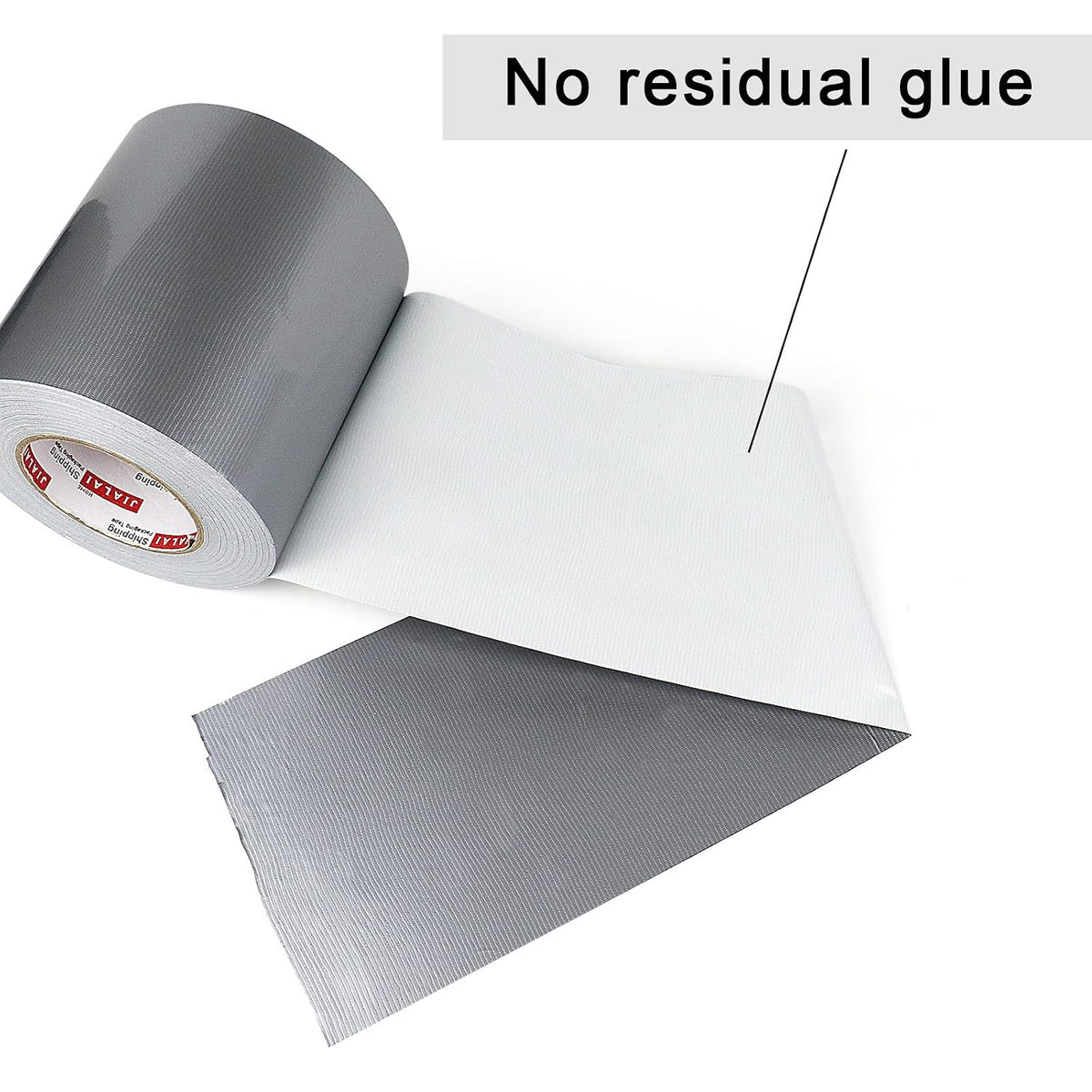 Duct Tape 6" Wide, 6 inch Wide Duct Tape Heavy Duty Waterproof 55 Yards (164 ft) Silver, UV Resistant for Crafts