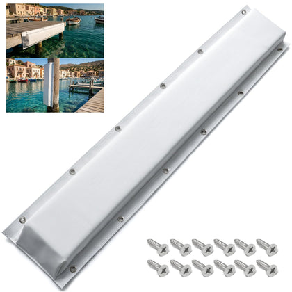58 inch Dock Bumper,1 Pack Dock Bumper Guard with Stainless Steel Screws,Boat Dock Bumper,Dock Bumpers Marine for