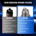 Iridium Spark Plug 1098 4 Pack for Yamaha Outboard