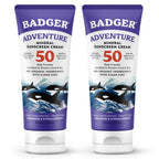 Reef Safe Mineral Sunscreen SPF 50, Zinc Oxide, 2.9 fl oz (2-Pack)