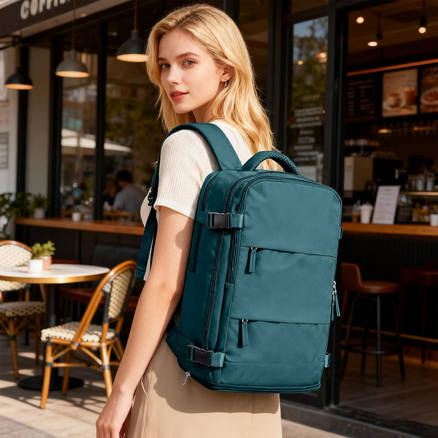 Travel Backpack For Women Men Airline Approved Carry On Backpack Flight Approved Waterproof Sports Luggage Backpack