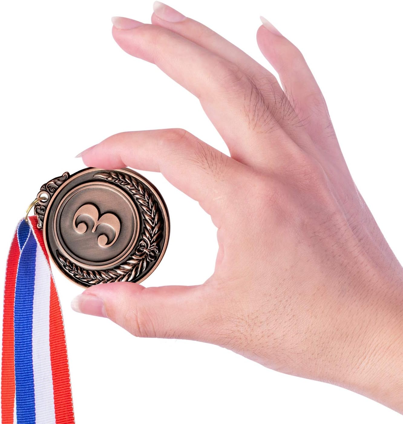 48 Piece Gold Silver Bronze Award Medals-Winner Medals Olympic Style | Gold Silver Bronze Medals Awards Medals for