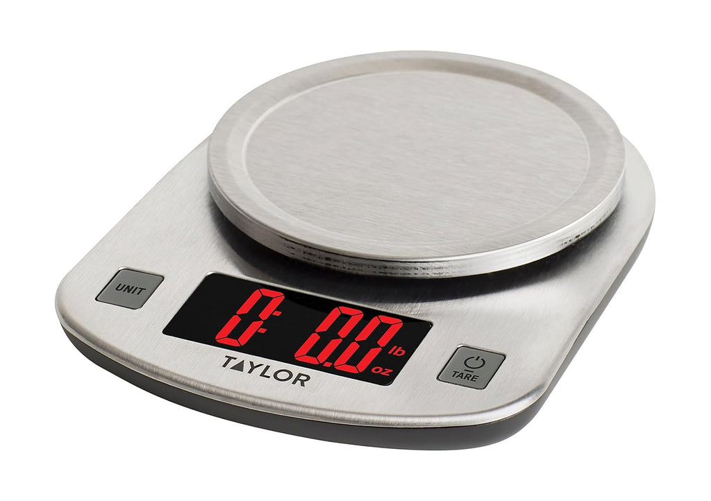 Digital Kitchen Scale with Stainless and LED - 11 lb Max Capacity