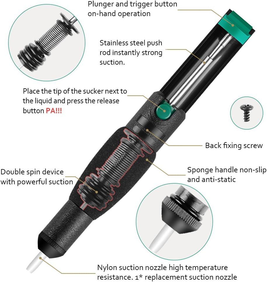 Solder Wick and Desoldering Pump