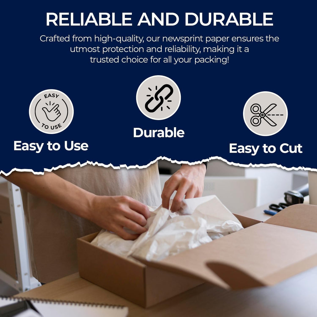 Packing Paper Sheets For Moving, 27" x 17", 10 lb | 320 Sheets