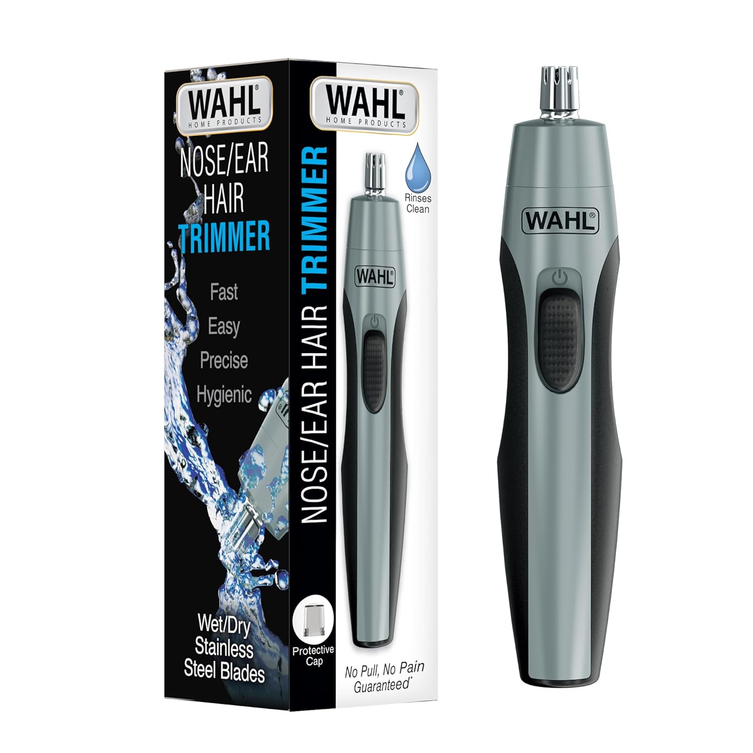 Clipper Battery Operated Precision Ear & Nose Hair Trimmer for Men | Travel-Ready Aa Battery Ear And Nose Hair