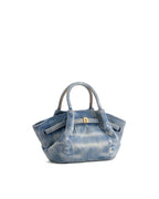 Women's Hana Mini Denim Tote Bag - Blue
