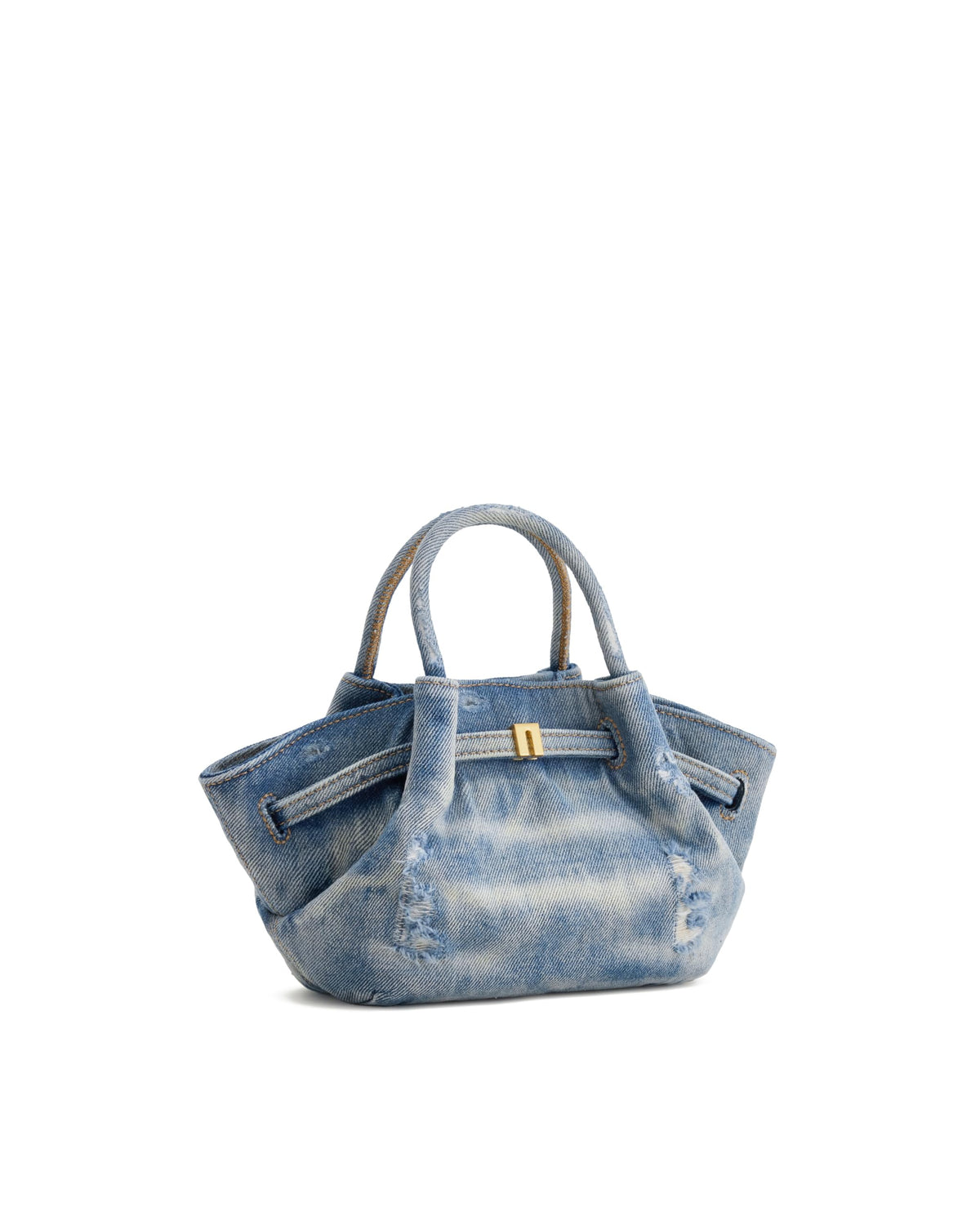 Women's Hana Mini Denim Tote Bag - Blue