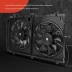 A-Premium Dual Engine Radiator Cooling Fan Assembly