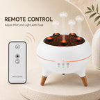 Essential Oil Diffuser 250ML Dancing Jellyfish Aromatherapy Diffuser Humidifier with 7 Colors LED Lights,Remote