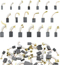 80Pcs Electric Motor Carbon Brushes Set, 20 Different Models