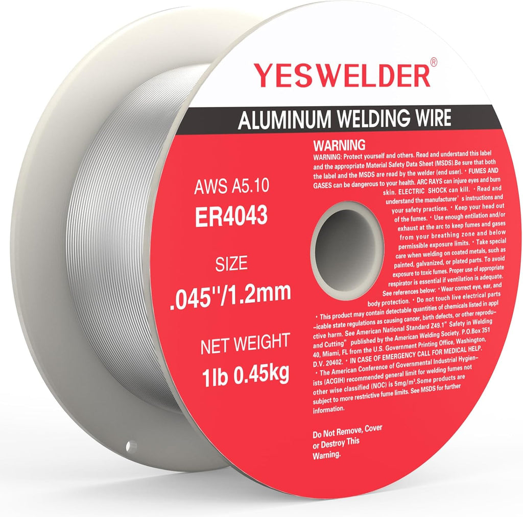 YESWELDER Silicon Aluminum Welding Wire, ER4043