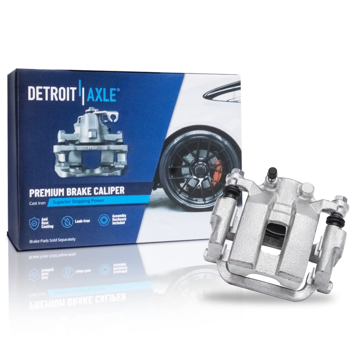 308mm Rear Drilled Rotors Right Brake Caliper Replacement