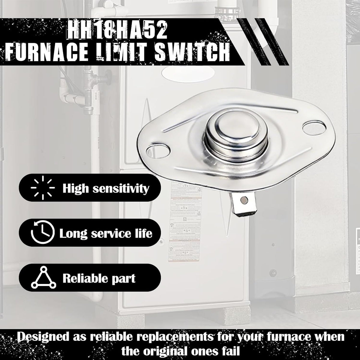 Furnace Flame Rollout Limit Switch Fit for Carrier Bryant Payne HH18HA452