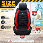 Excavator Seat Cushion Cover for Kubota U35-4