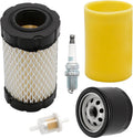 796031 Air Filter 492932 Oil Filter, Replacement for Brigs-Straton 591334 594201 492932 696854 John Deere D100 D110