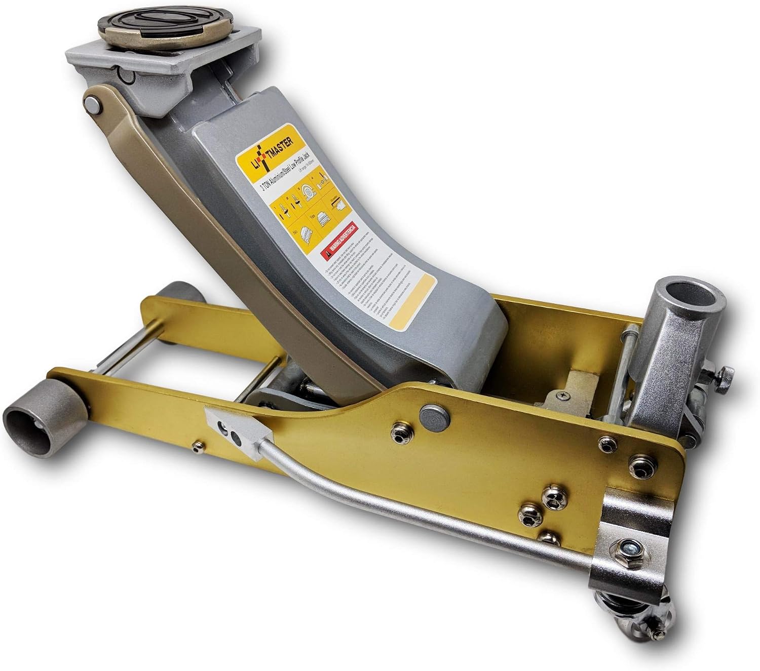 3 Ton Aluminum and Steel Low Profile High Lift Floor Jack