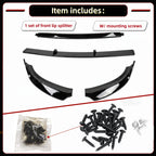 Front Lip Splitter Spoiler for Dodge Charger 2015-2023 Accessories