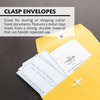 6 x 9 in Manila Clasp Envelopes, 5 Ct, 48-Case