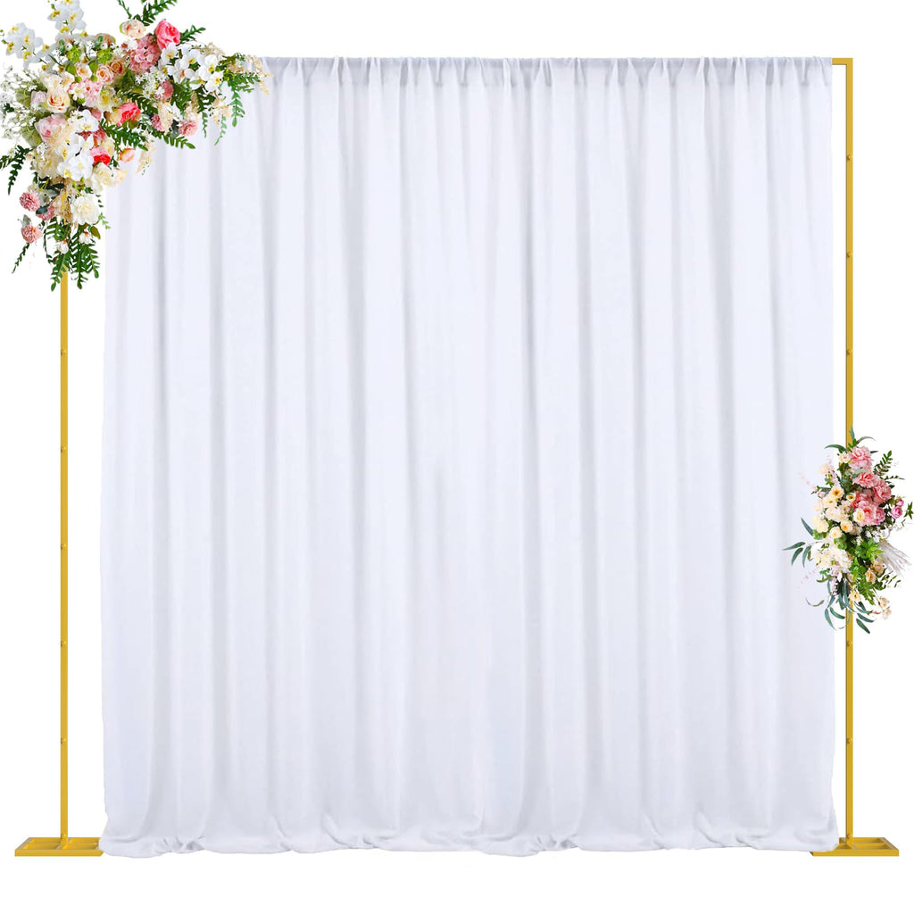 10x10FT Backdrop Stand Heavy Duty Pipe and Drape Kit Adjustable